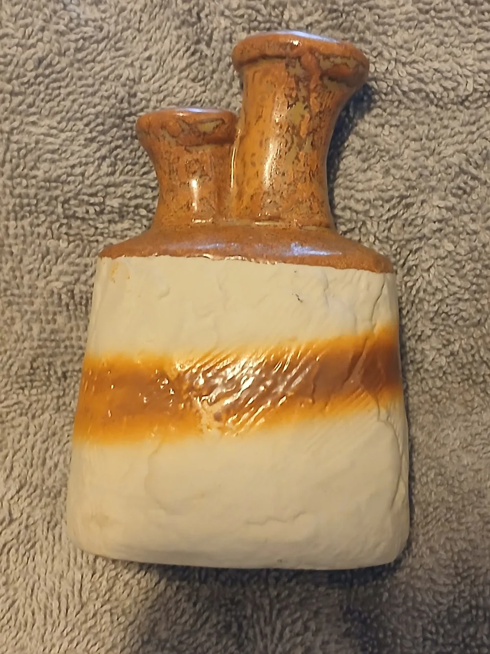 Vintage Ardco Fine Quality Dallas Japan Pottery Rustic Boho Southwest Bud Vase
